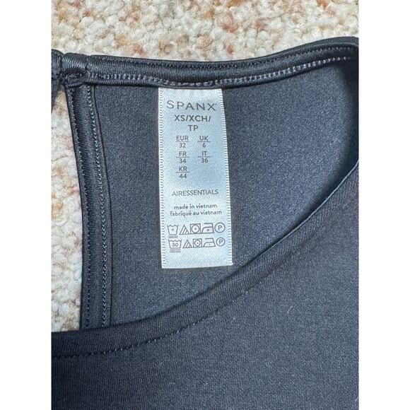 SPANX Air Essentials Sleeveless Jumpsuit, black size Women's XS, SOFT, Comfy - Picture 4 of 11
